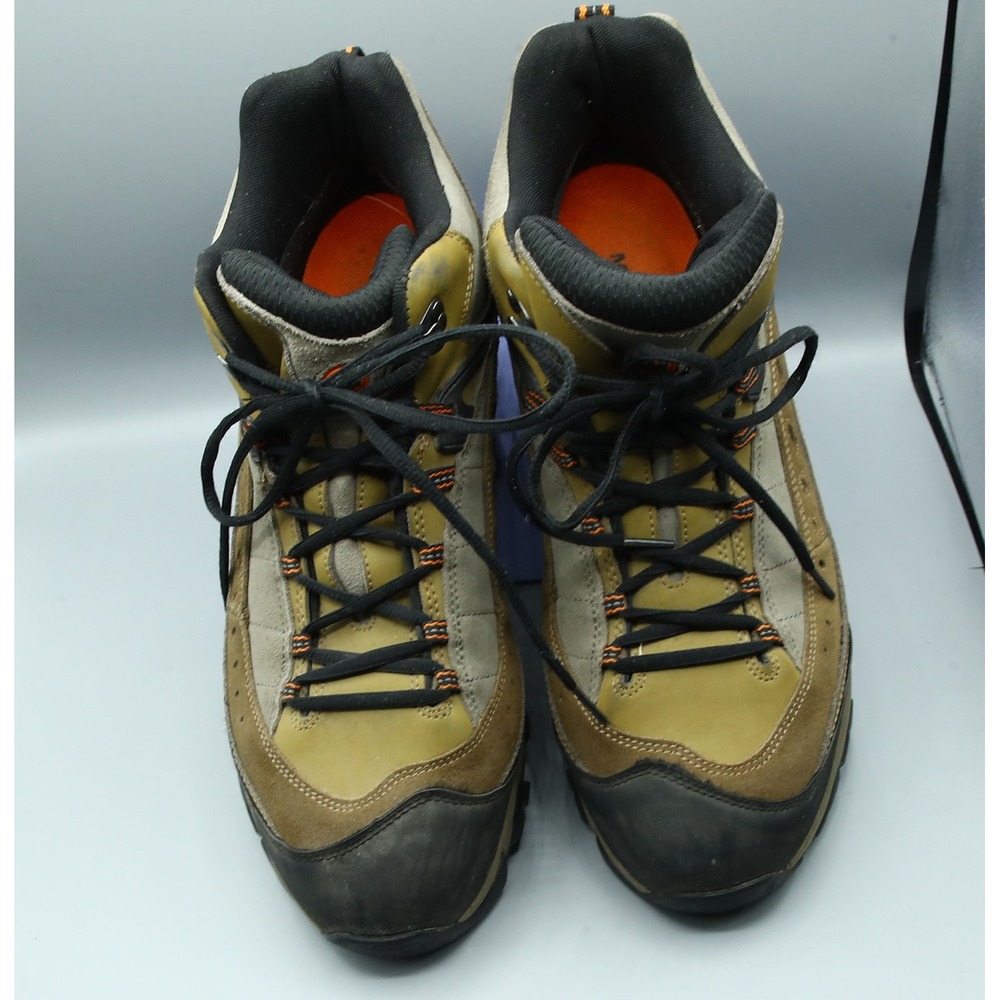 Merrell Pulse II Mid Waterproof Hiking Boots Men 14 Nubuck Leather Vibram Sole